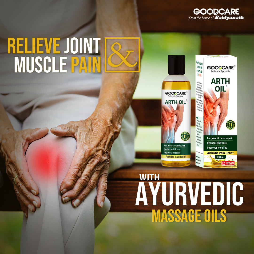 Relieve Joint & Muscle Pain Naturally with Ayurvedic Massage Oils - Baidyanath