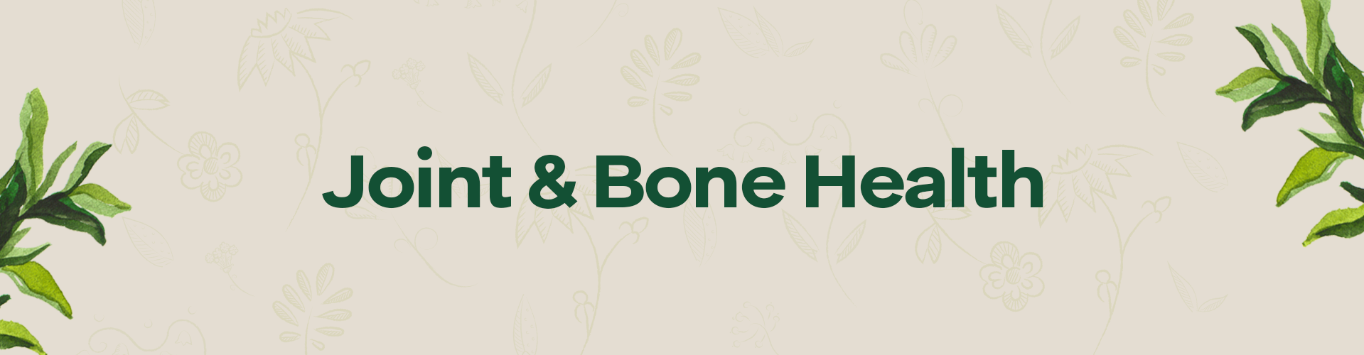 Joint & Bone Health