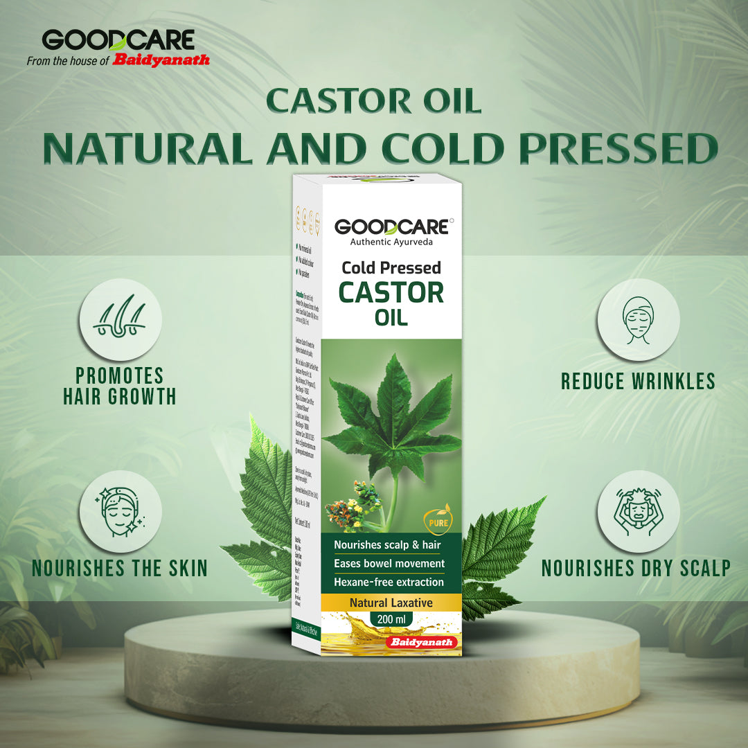 Goodcare Natural Premium Cold Pressed Castor Oil