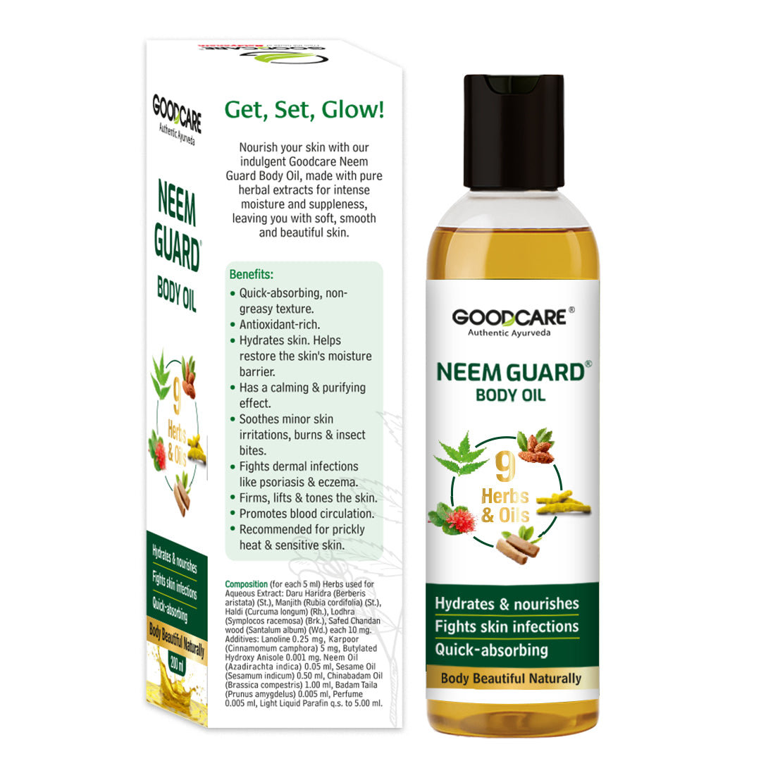 Goodcare Neem Guard Body Oil - 200ml