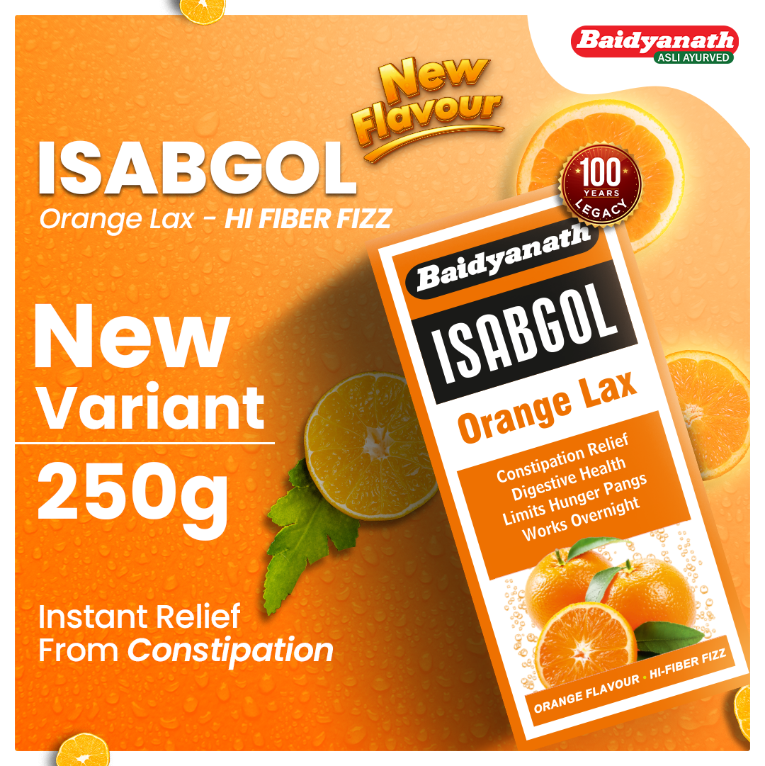 Baidyanath Isabgol Orange Lax