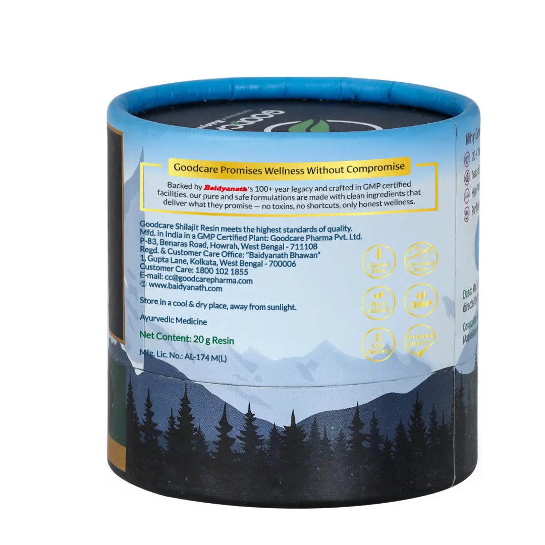 Goodcare Himalayan Shilajit Resin 20 gms