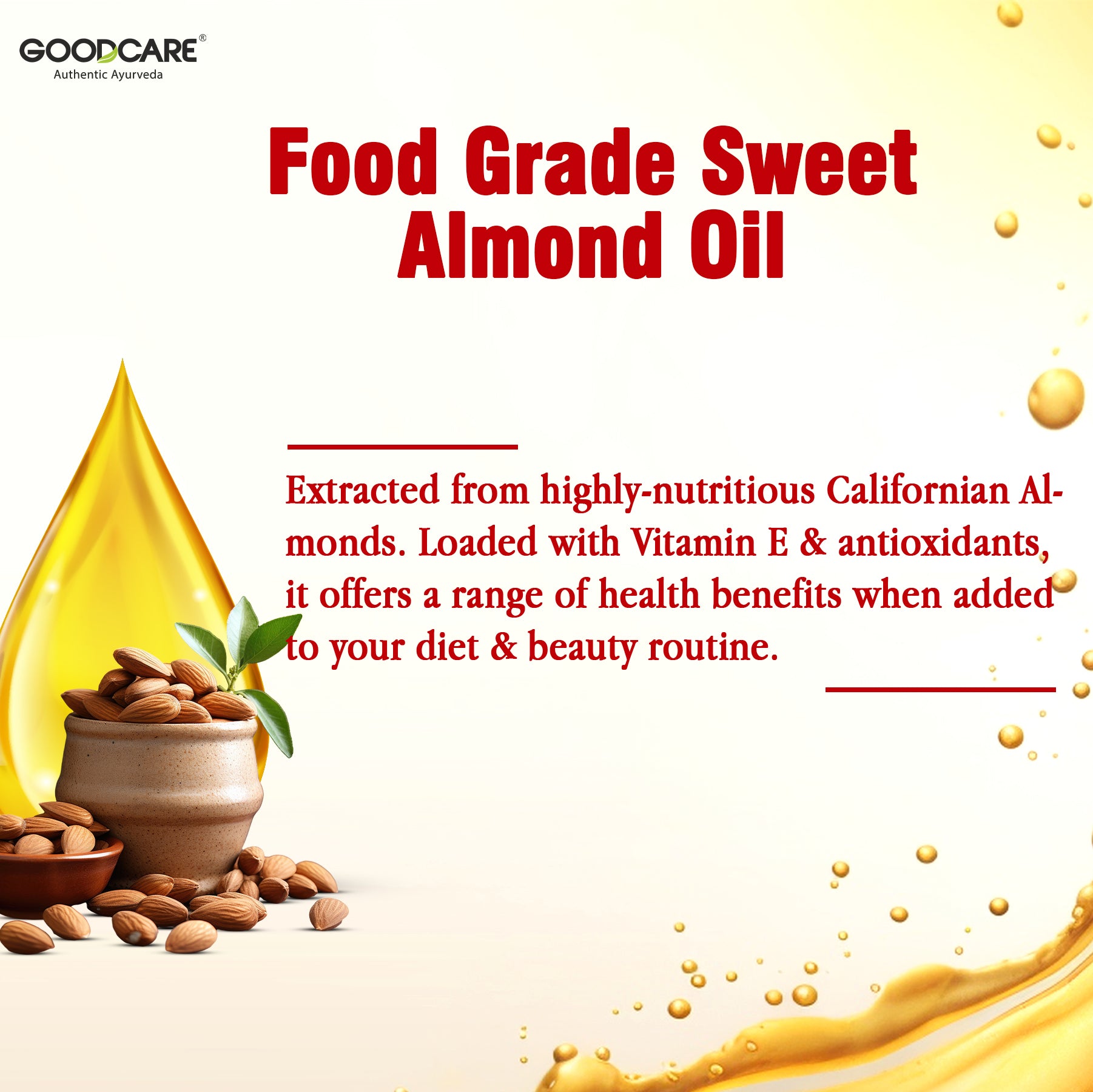 Goodcare Rogan Badam-Natural Sweet Almond Oil