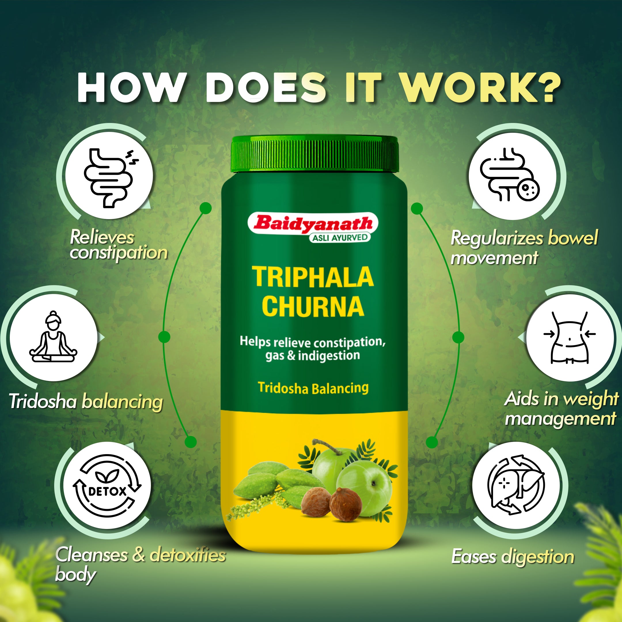 Baidyanath Pirrhoids & Triphala Churna
