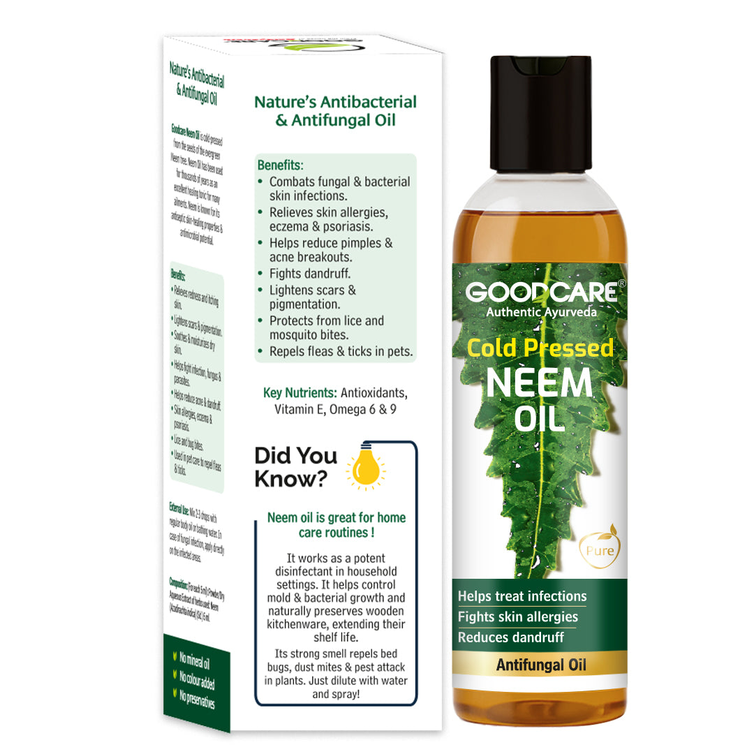 Goodcare Pure Natural Cold Pressed Neem Oil