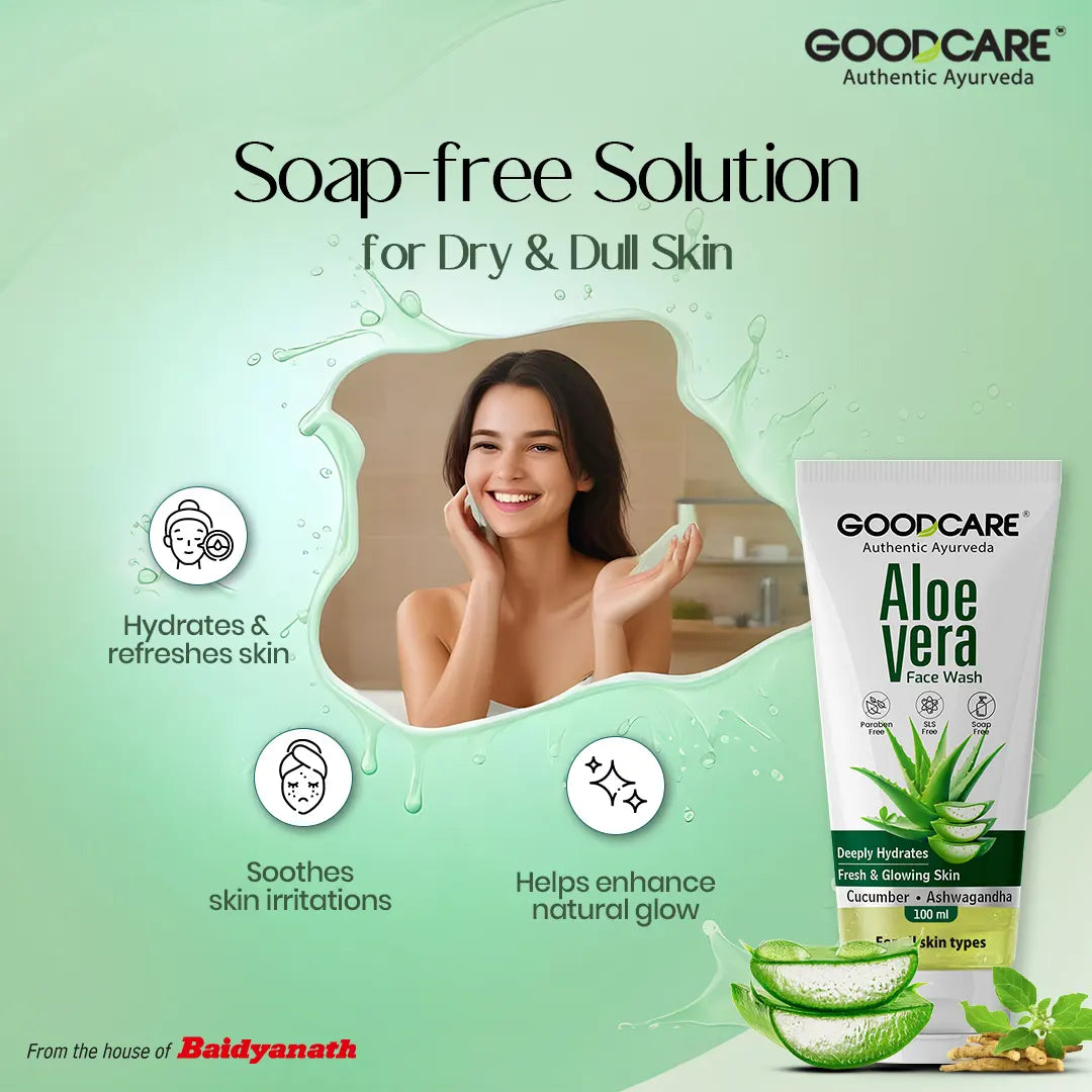 Aloe vera Gel & Face wash Combo For Ultimate Hydration