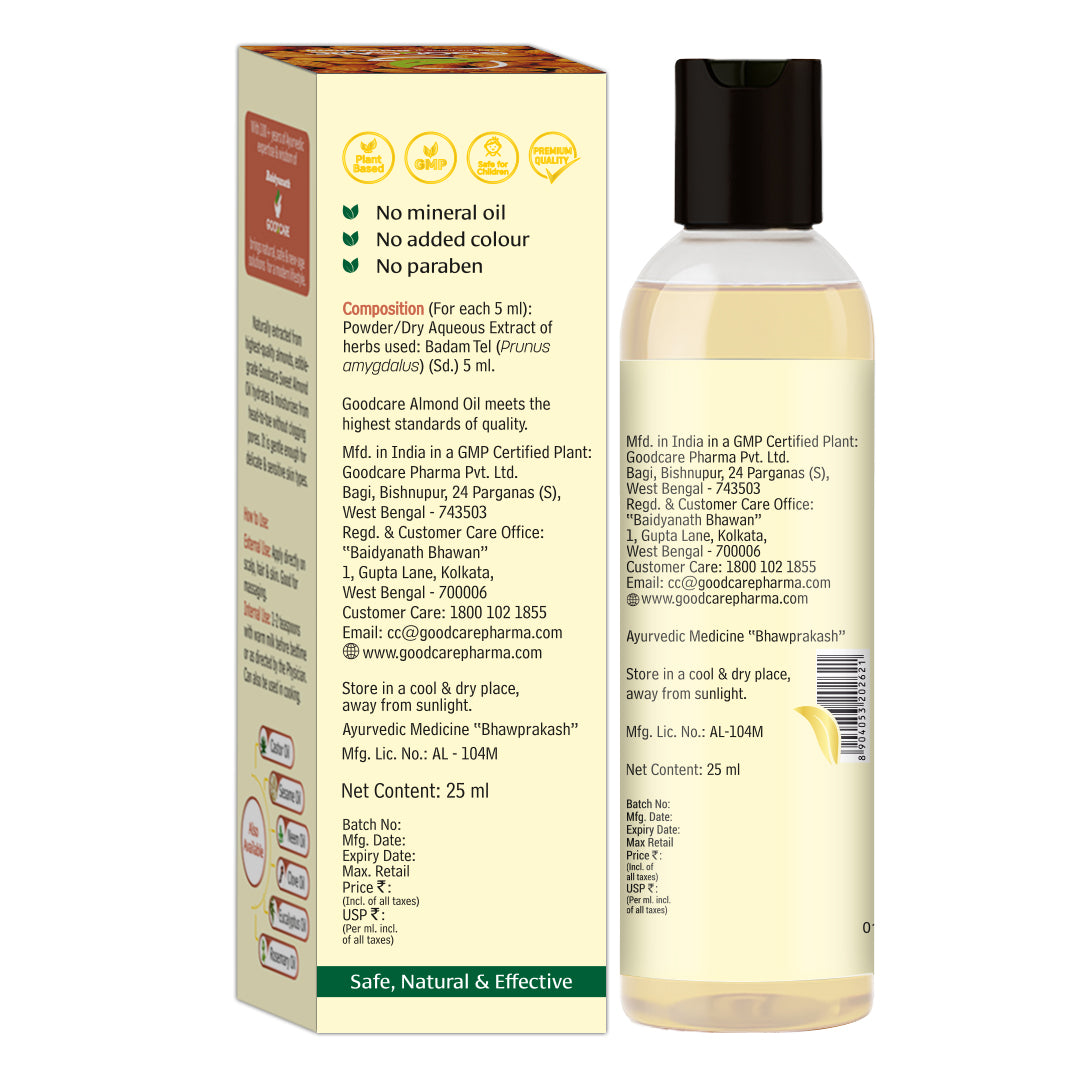 Goodcare Rogan Badam-Natural Sweet Almond Oil