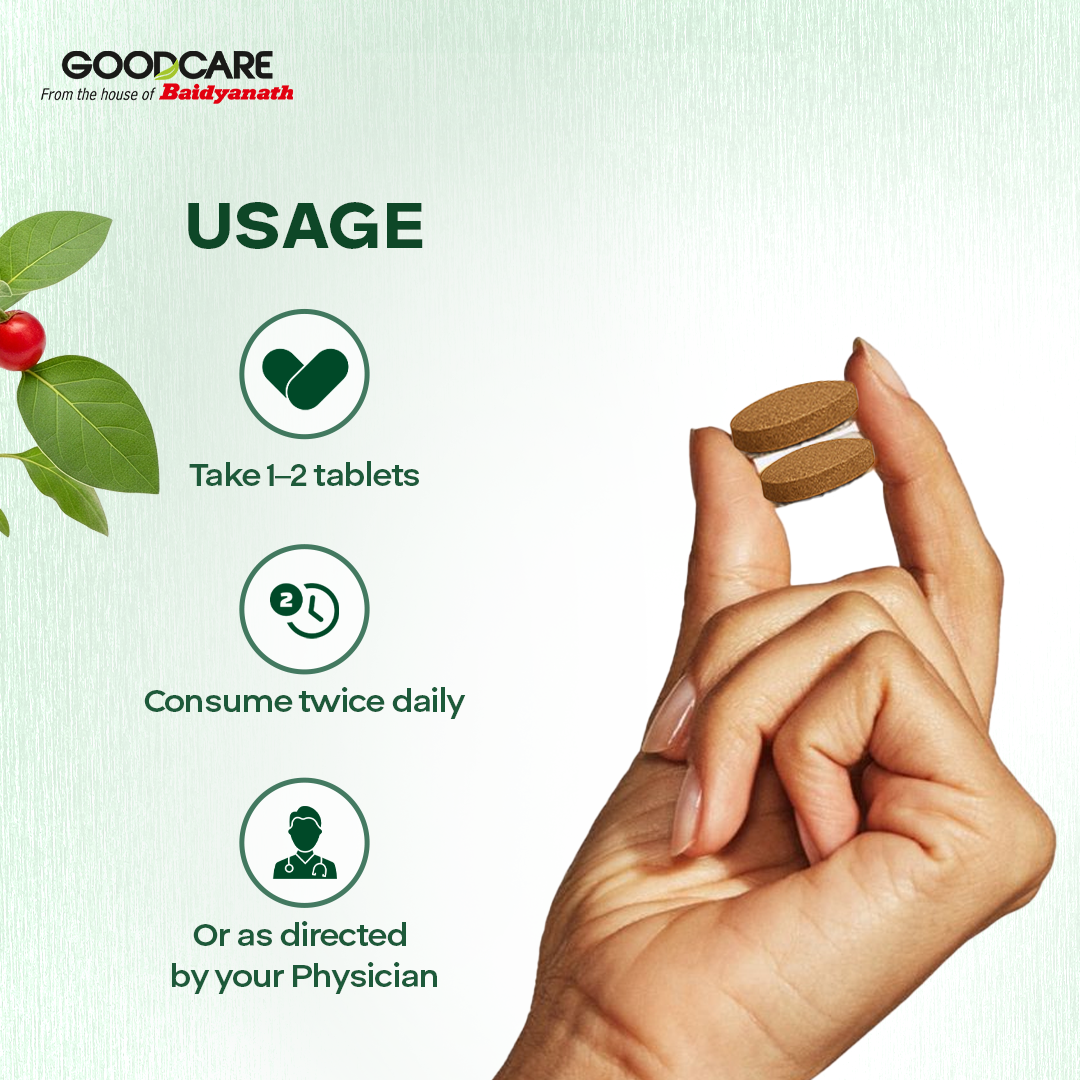 Goodcare Ashwagandha - 60 Tablets For Natural Stress Relief