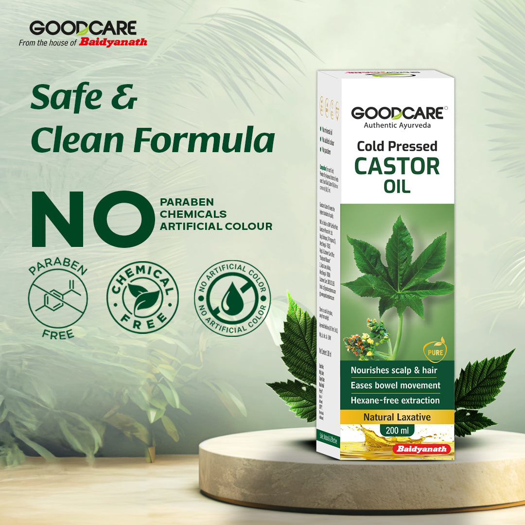 Goodcare Natural Premium Cold Pressed Castor Oil