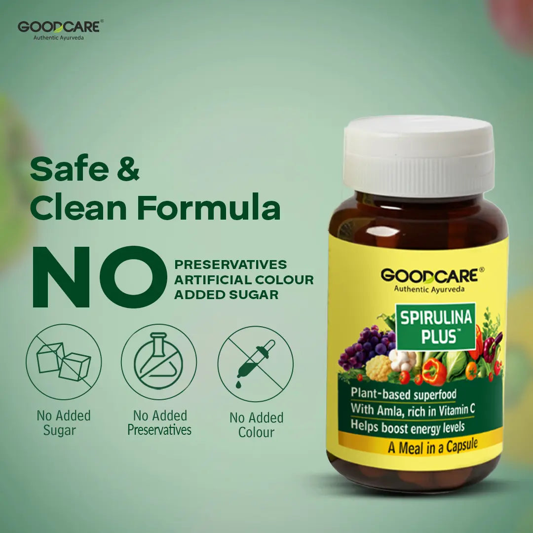Goodcare Spirulina Plus - 60 Capsules