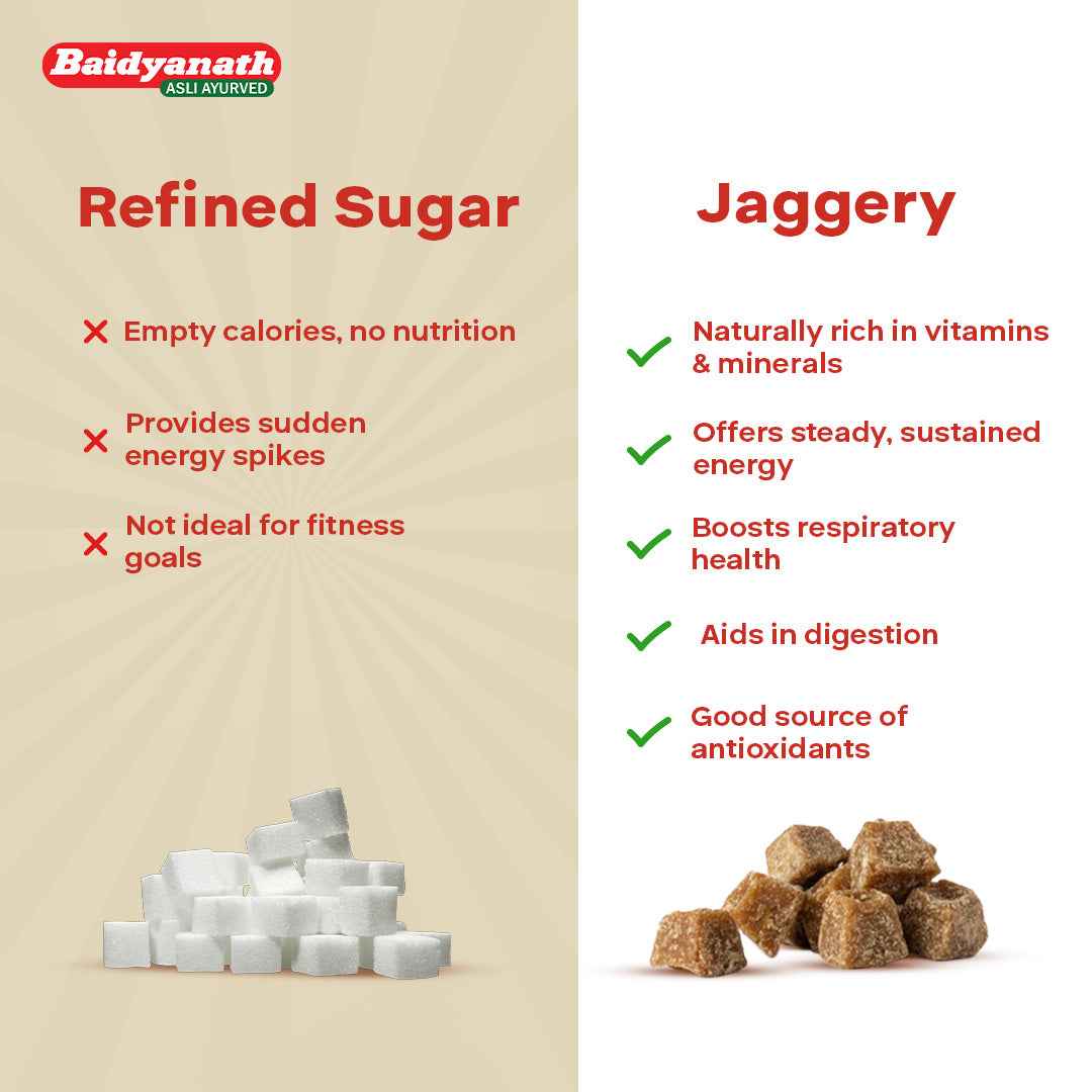 Chyawanprash Jaggery for Better Immunity, Strength & Digestive Health - 900g