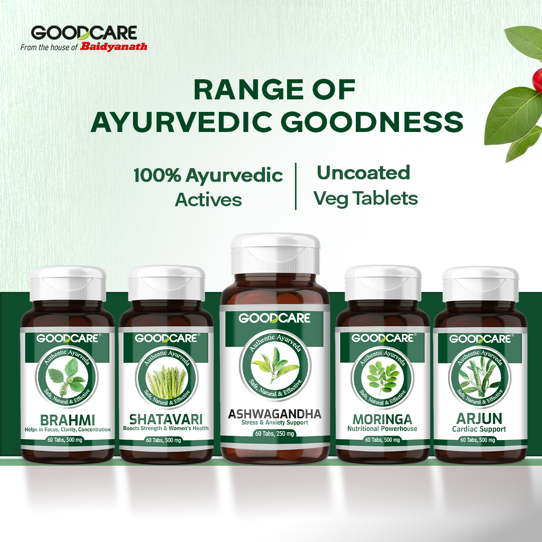 Goodcare Ashwagandha - 60 Tablets For Natural Stress Relief