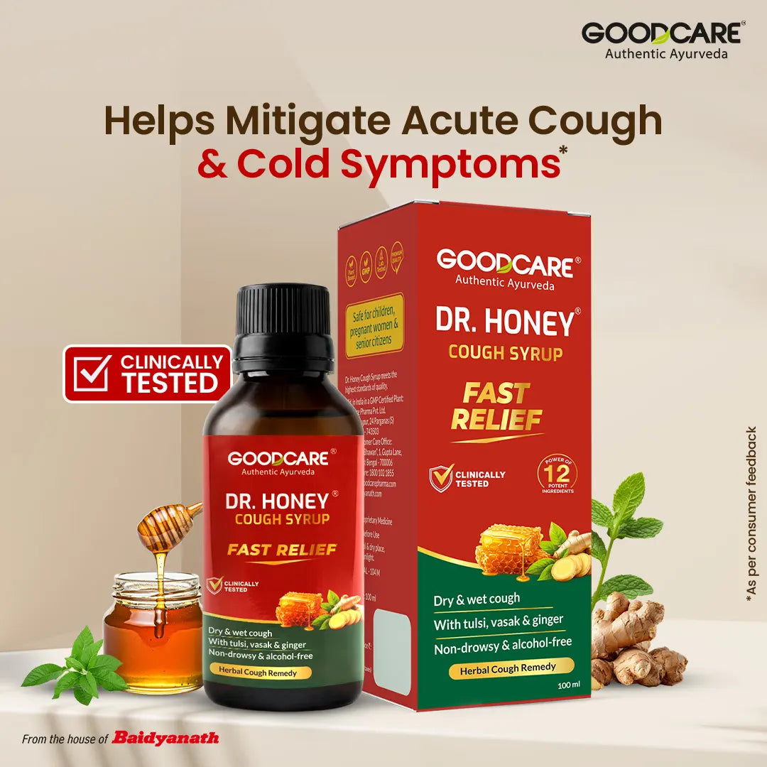 Goodcare Dr. Honey Cough Syrup-100 Ml