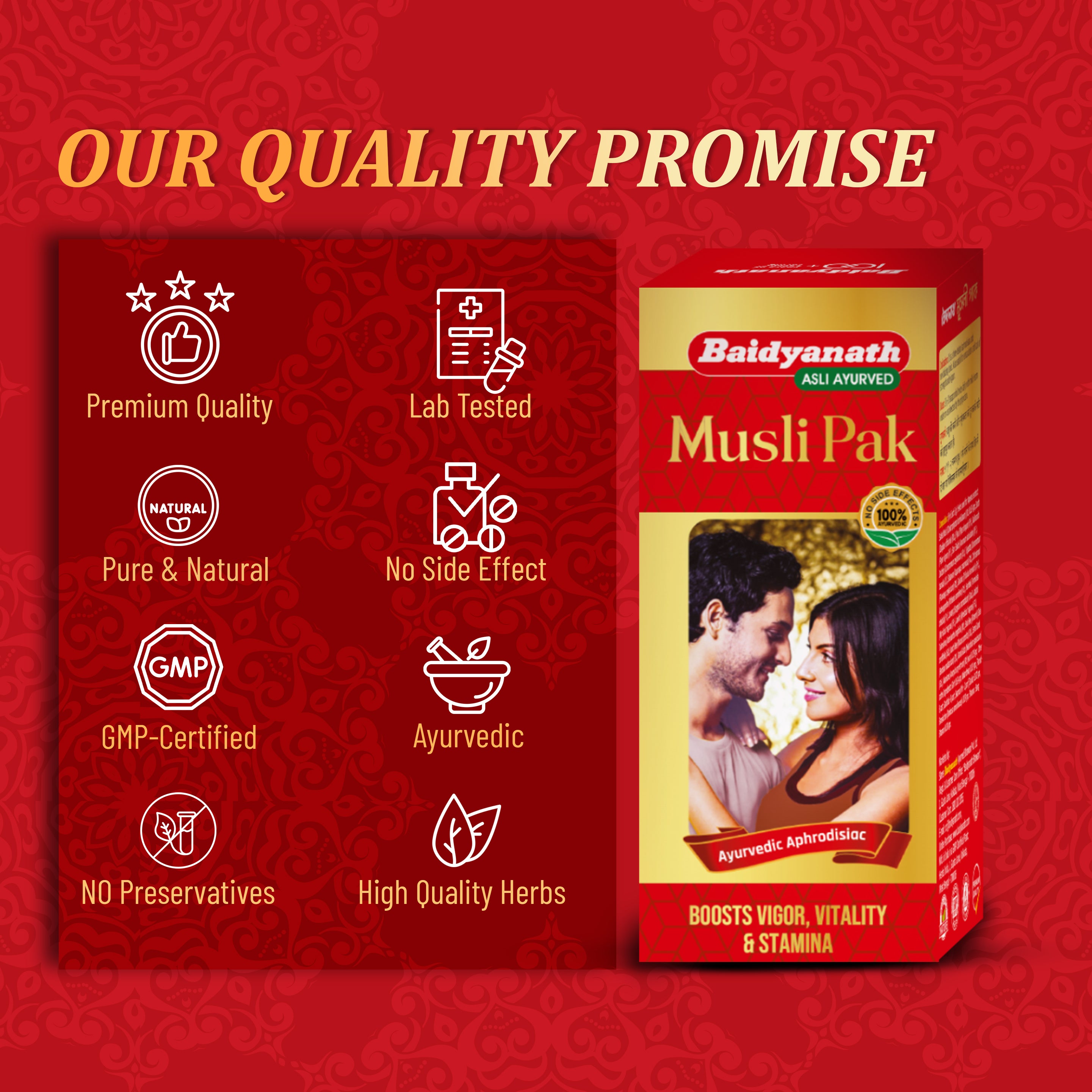 Baidyanath Musli Pak – Powerful Stamina & Energy Booster
