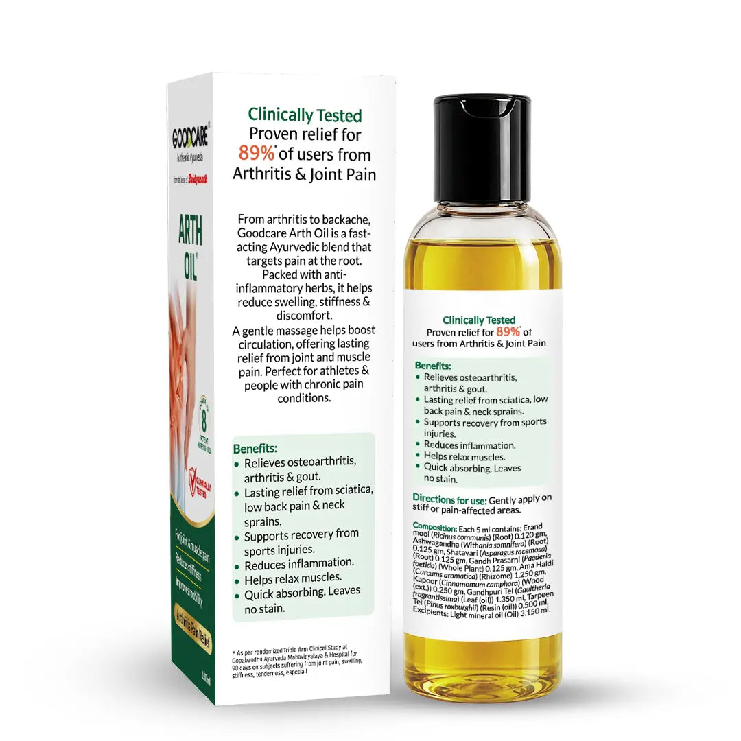 Goodcare Arth Oil An Ayurvedic Pain Relief Oil - 100ml