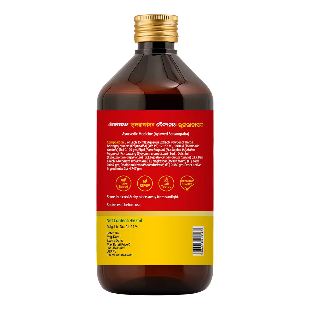 Baidyanath Bhringrajasava - 450 Ml