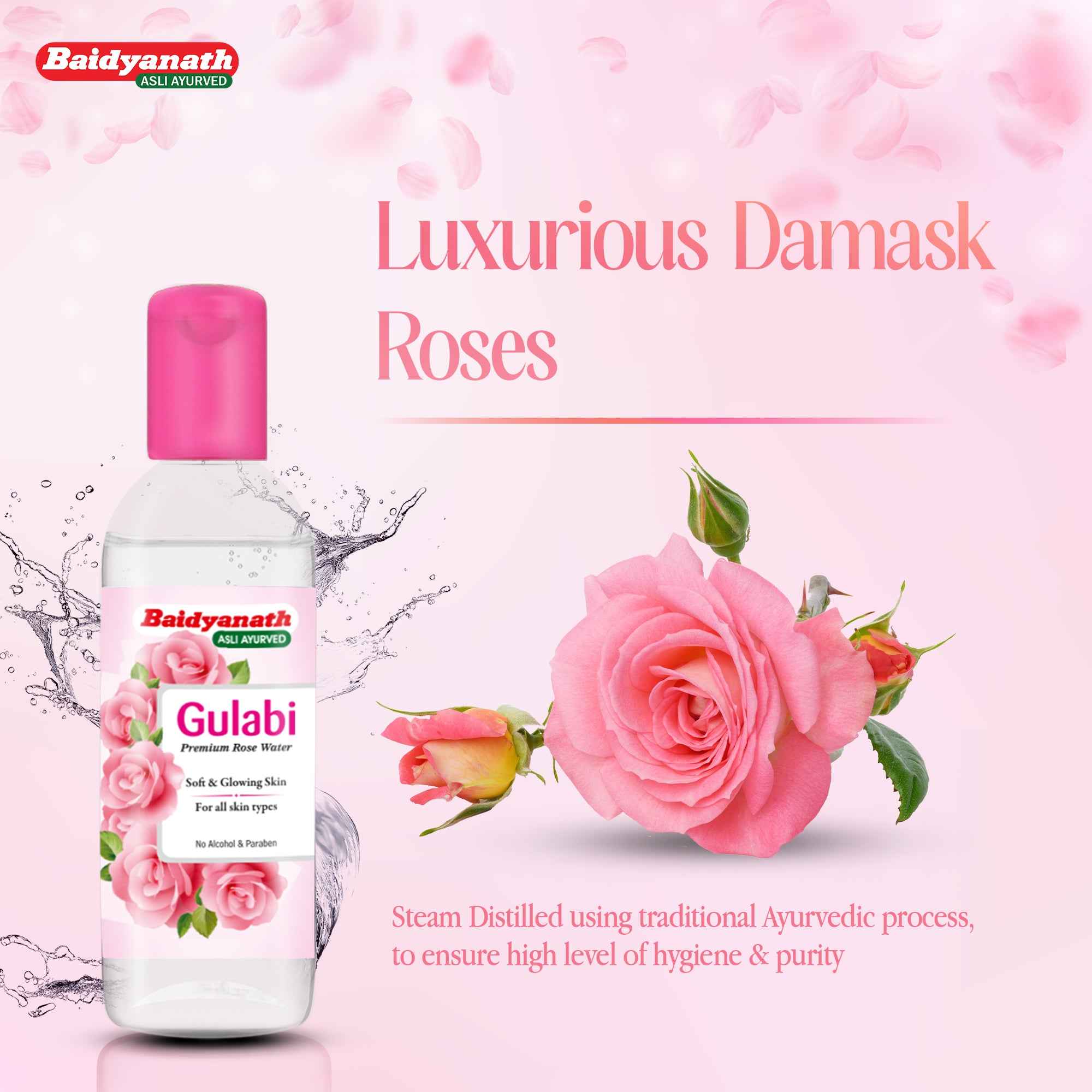 Baidyanath Gulabi Rose Water
