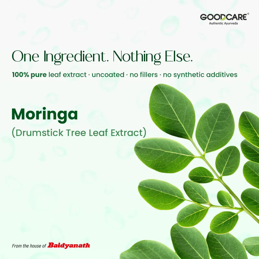 Goodcare Moringa 60 Tablets For Boosting Energy, Immunity and Metabolism