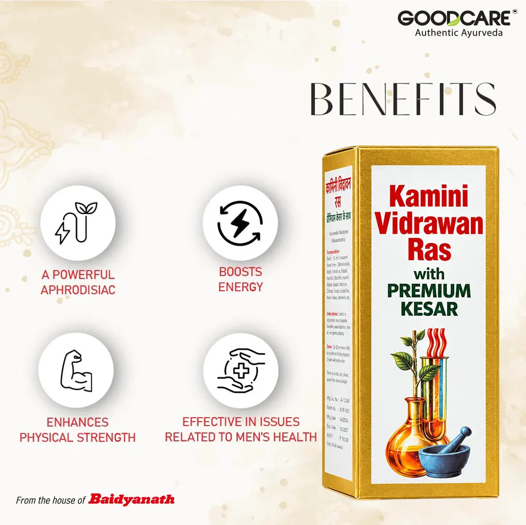 Kaminividrawan Ras 10 gm (Combo)- Maintaining Vigor And Vitality