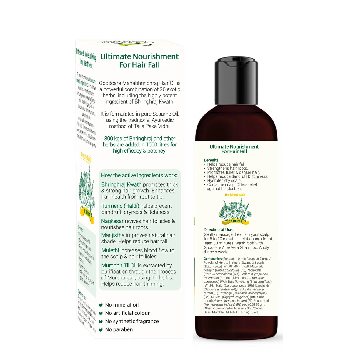 Goodcare Maha Bhringraj Oil- 200ml