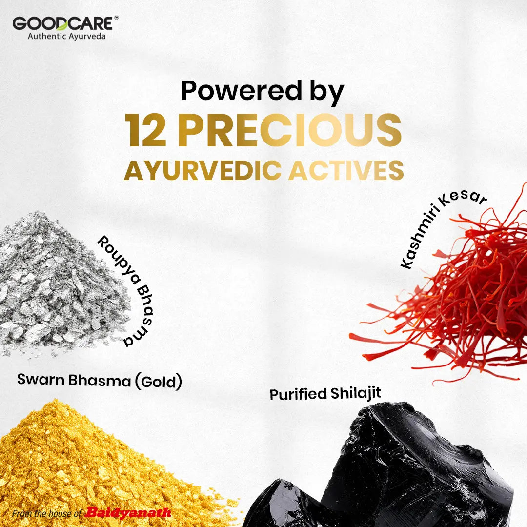 Goodcare Vigor 100 Stamina Capsule For Vitality & Energy - 30 Capsules