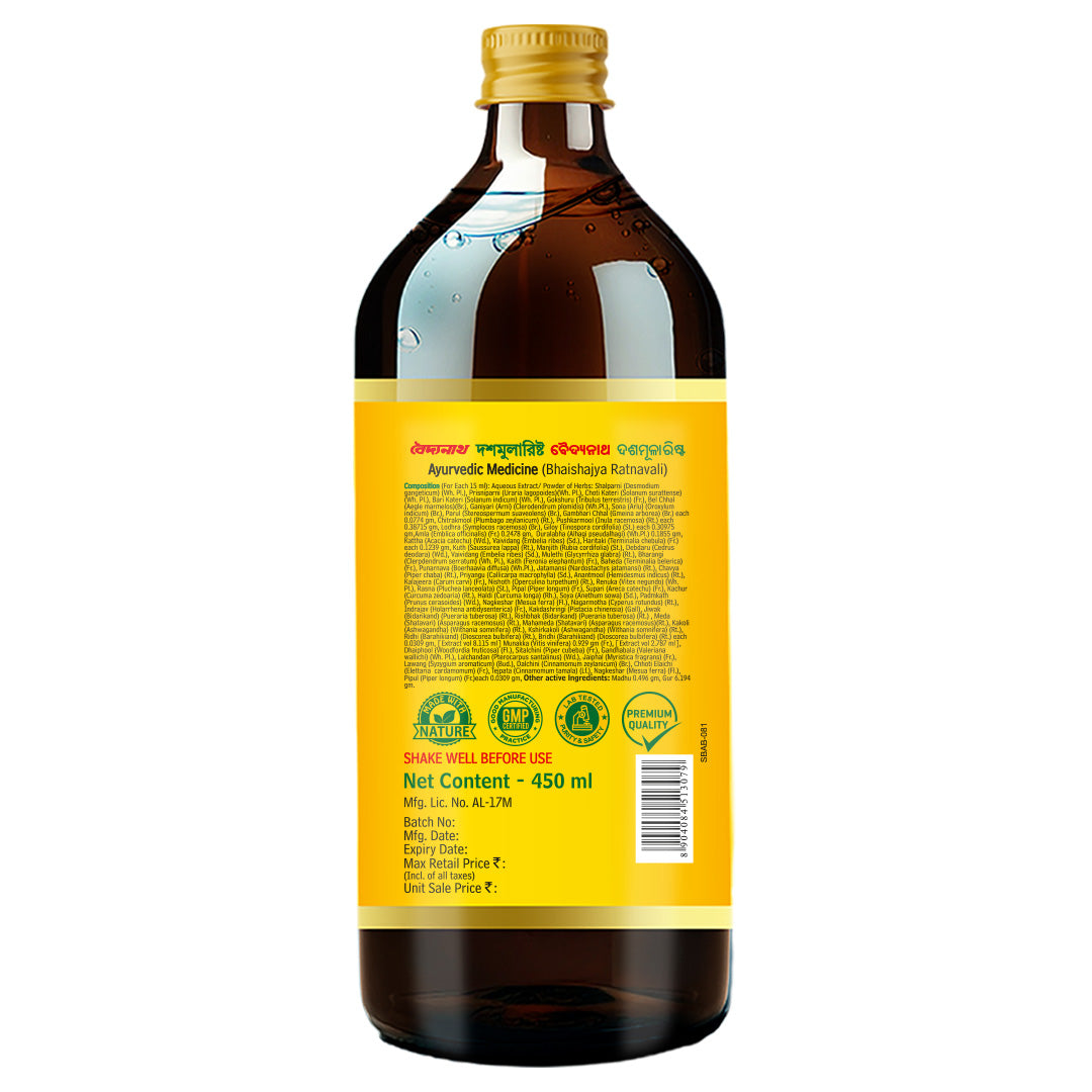 Baidyanath Dashmularista - 450ml