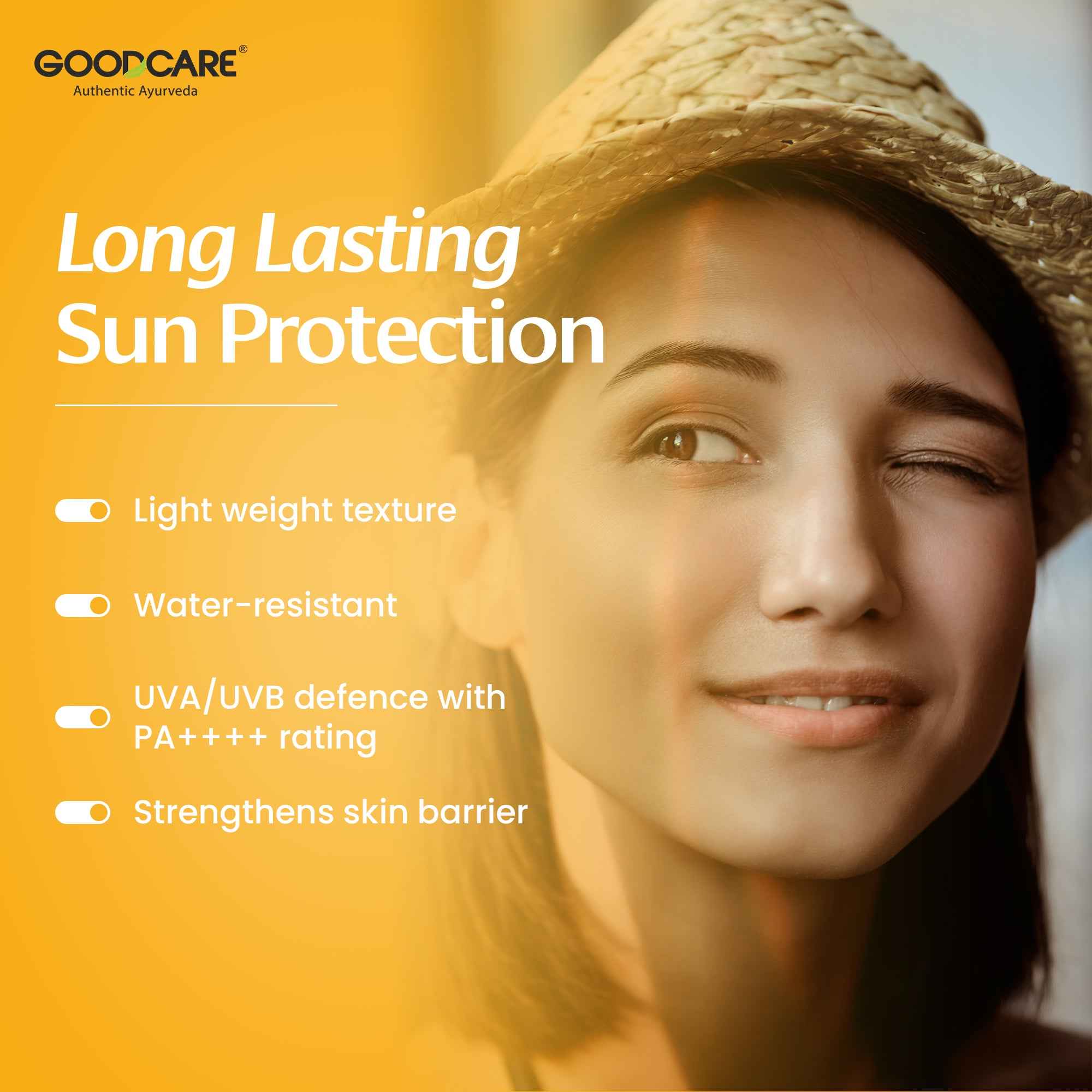 Goodcare Sun Block Sunscreen With SPF 50 PA ++++ (50 gm)