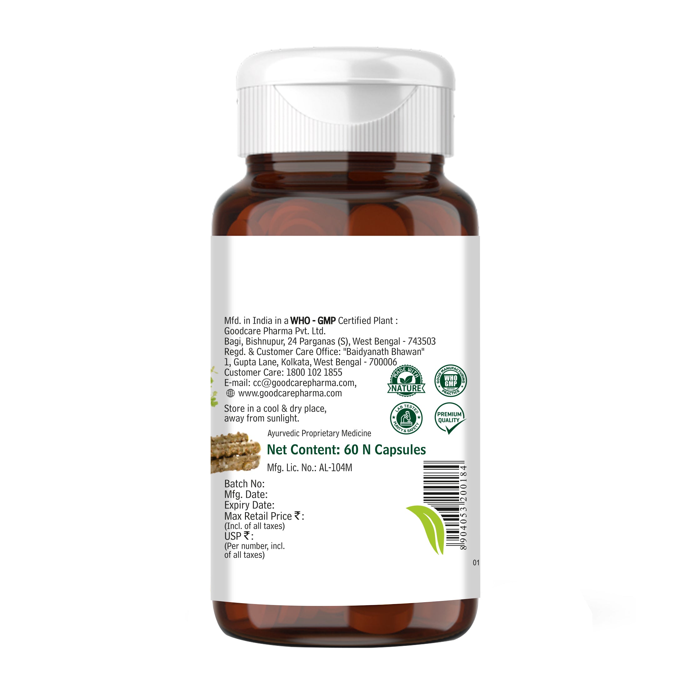 Goodcare Allergy Guard – Herbal Allergy Care - 60 Capsules