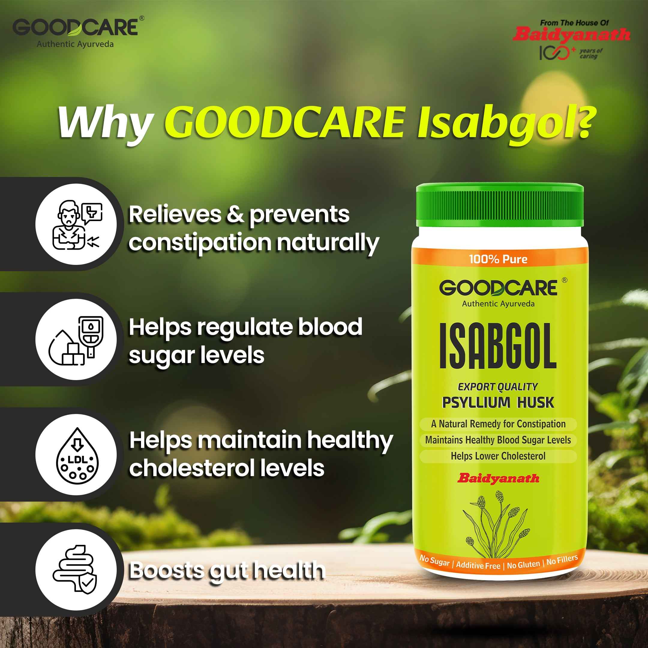 Goodcare Isabgol For Constipation and Bowel Movement