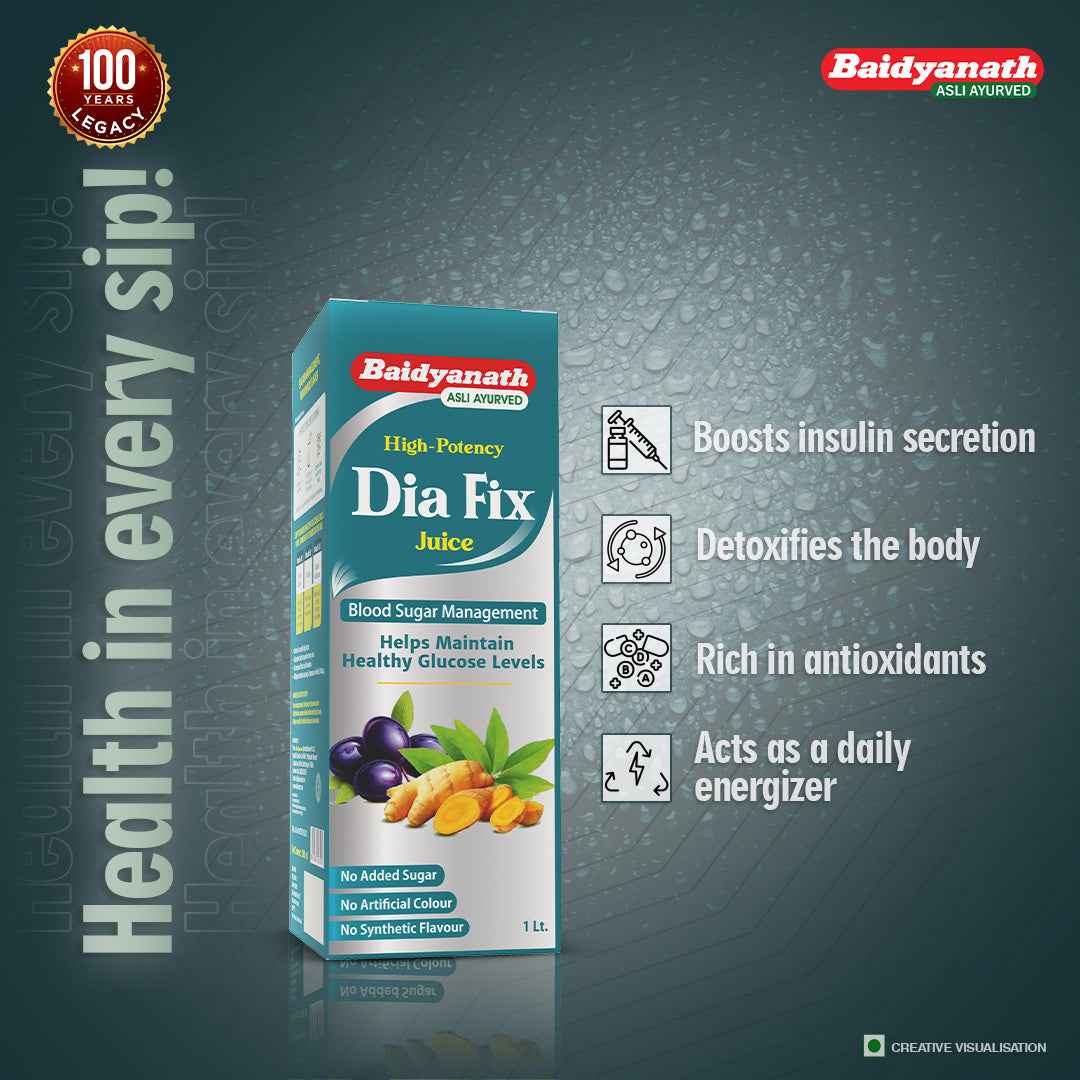 Baidyanath Dia Fix Juice - 1 Ltr