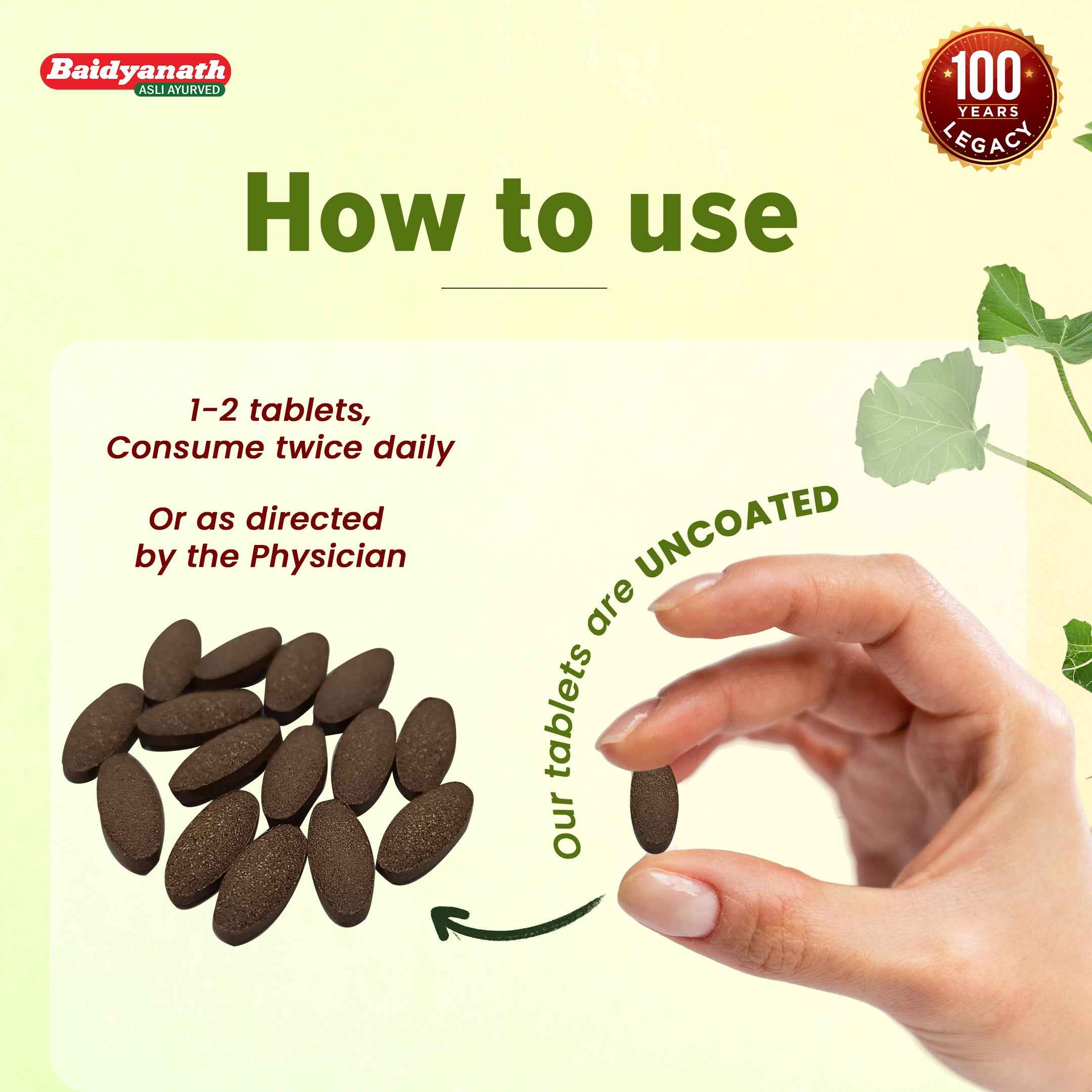 Baidyanath Arjun 60 Tablet For Healthy Heart Functions