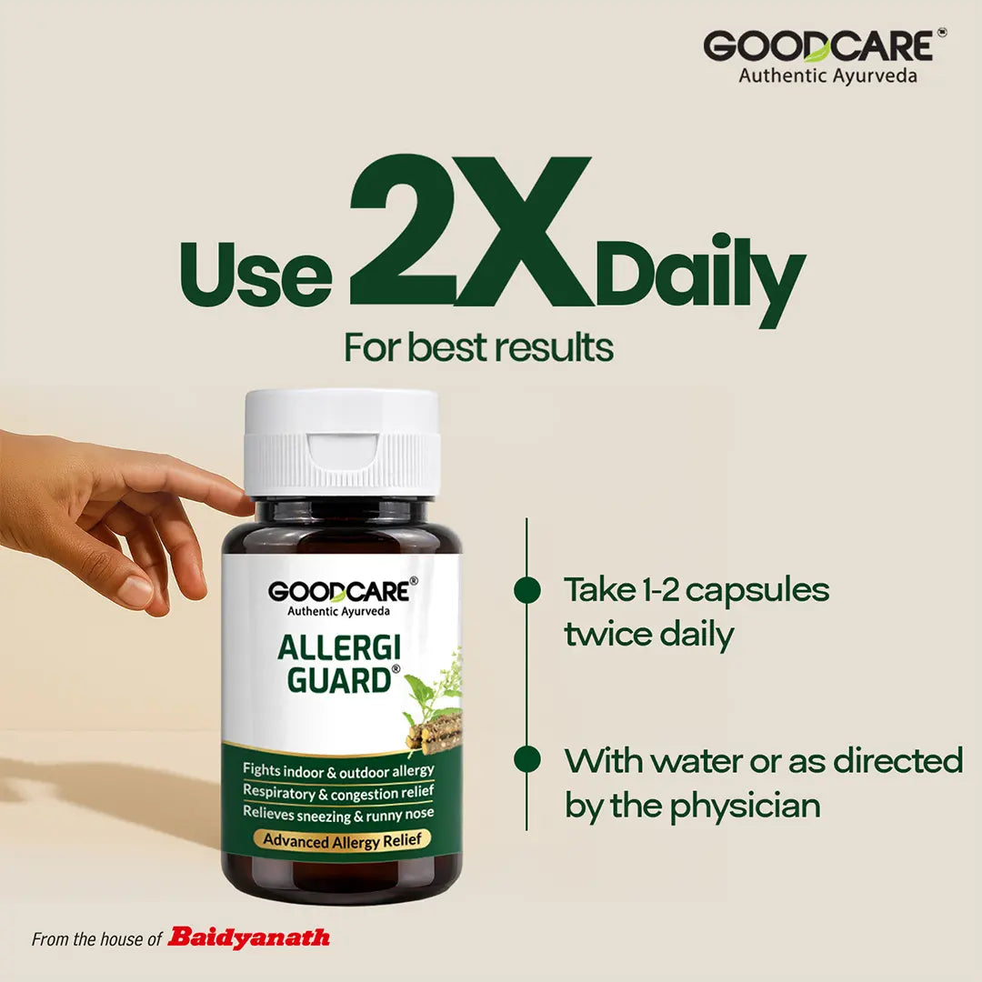 Goodcare Allergi Guard – Herbal Allergy Care - 60 Capsules