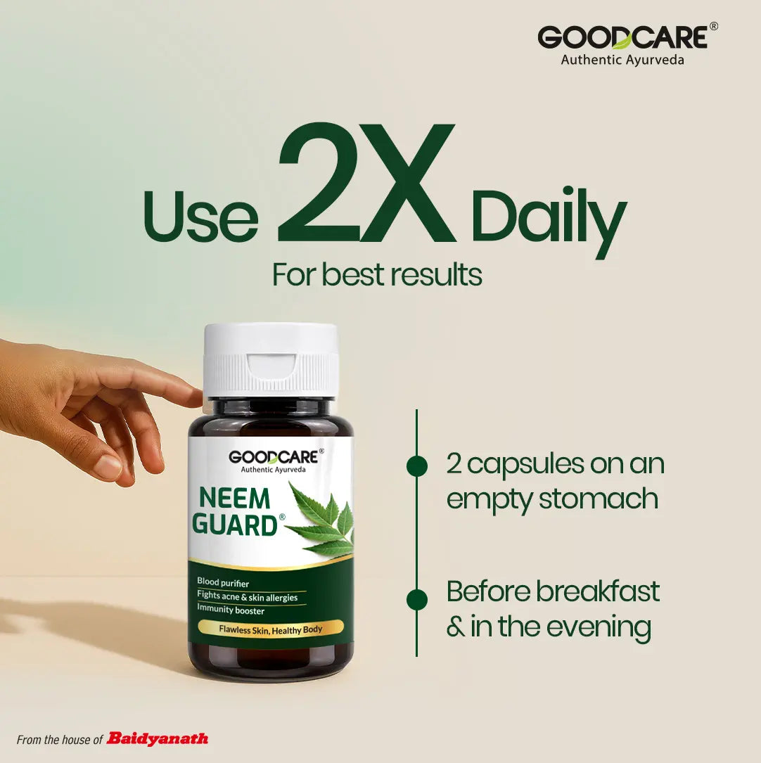 Goodcare Neem Guard 60 Capsules