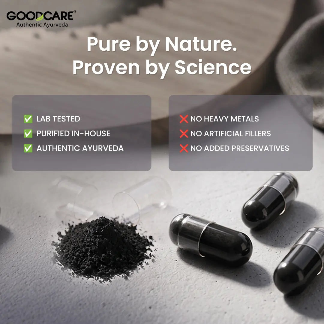 GoodCare Himalayan Shilajeet Capsules - 60 Capsules