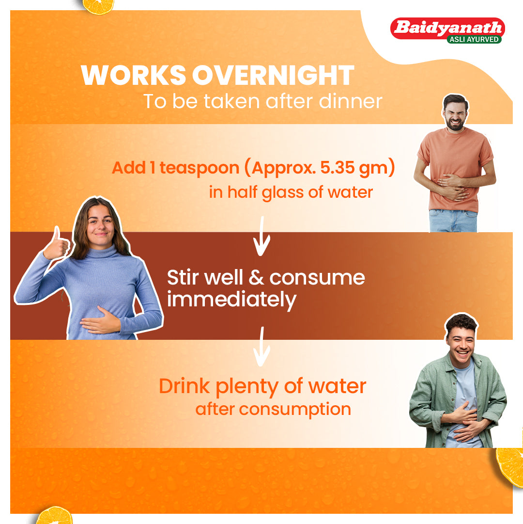 Baidyanath Isabgol Orange Lax