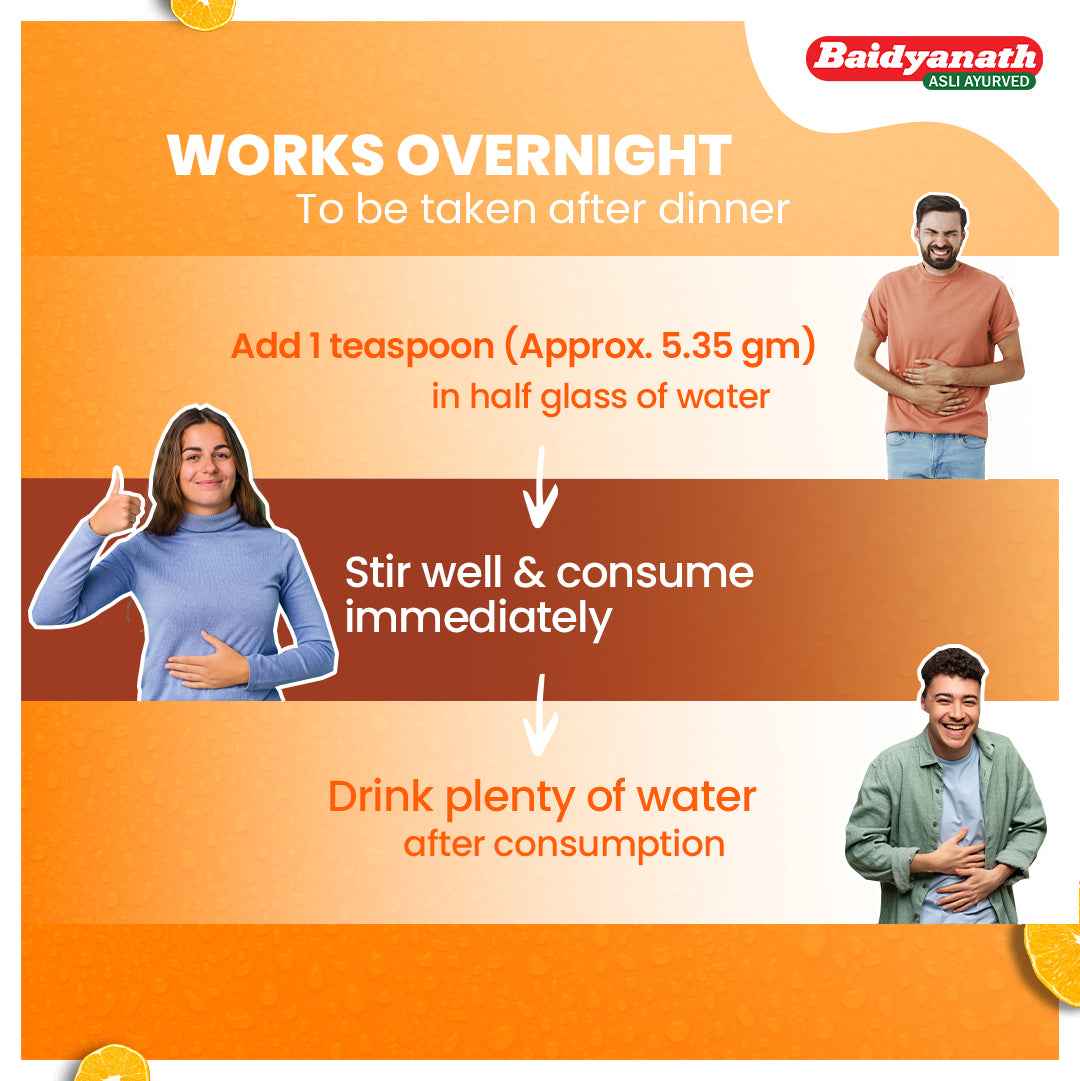 Baidyanath Isabgol Orange Lax