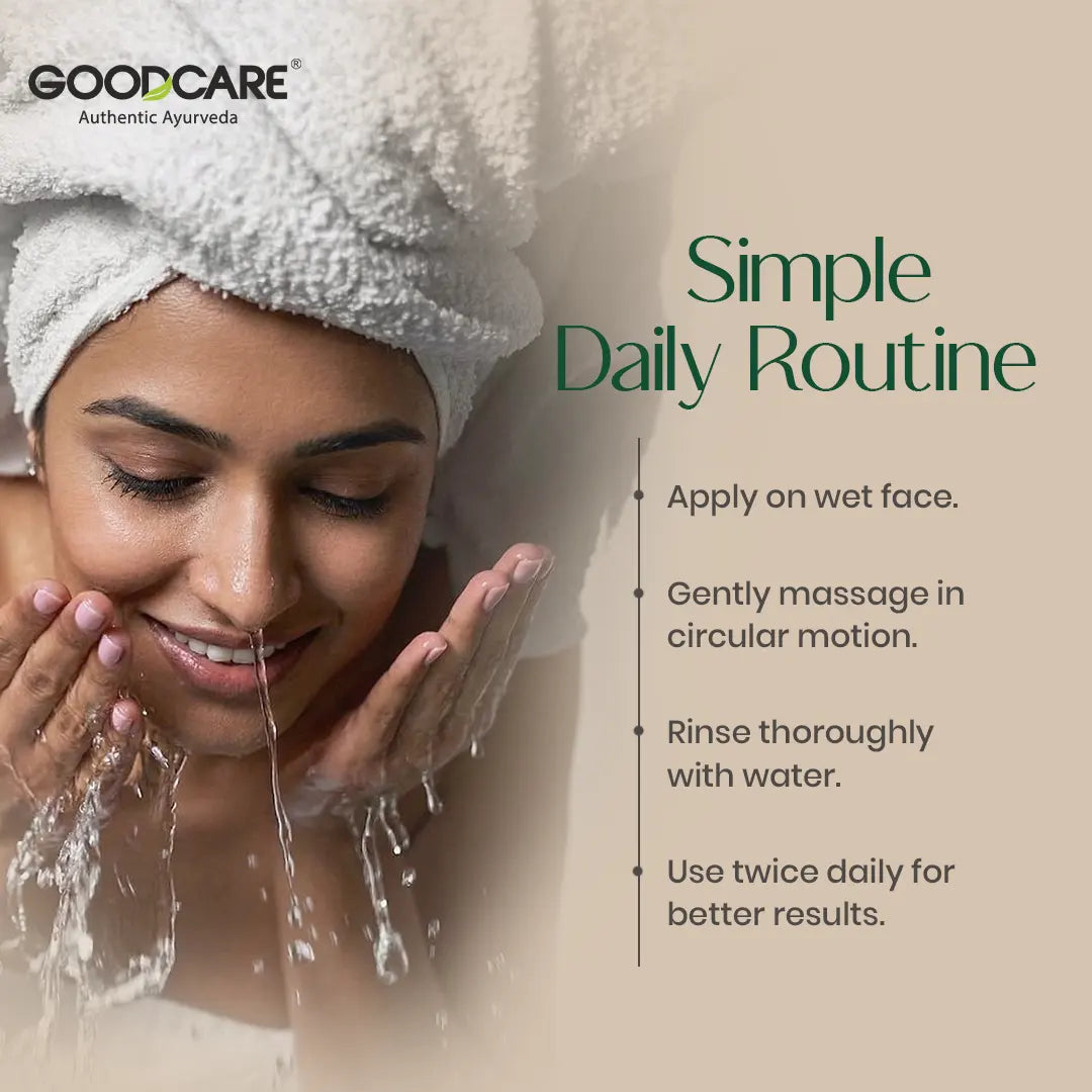 Goodcare Turmeric Facewash - 100 ML