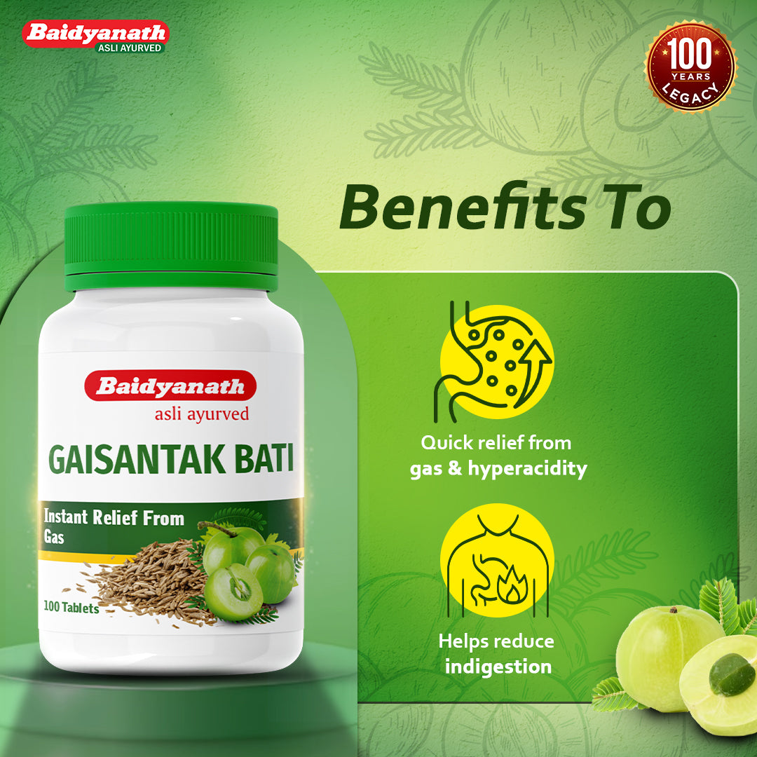 Baidyanath Gaisantak Bati 100 Tab