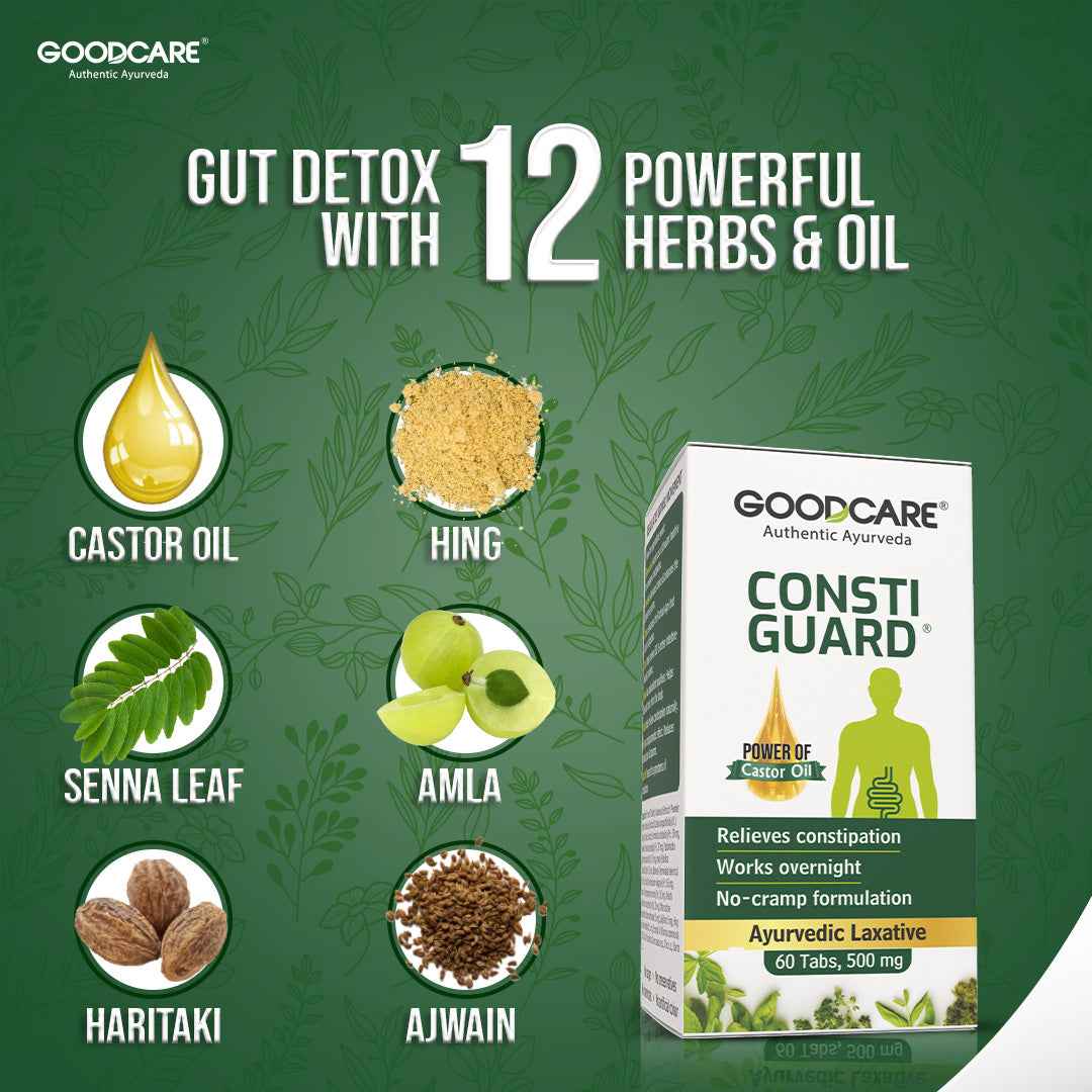 Goodcare Consti Guard with Power of Castor Oil- 60 Tabs