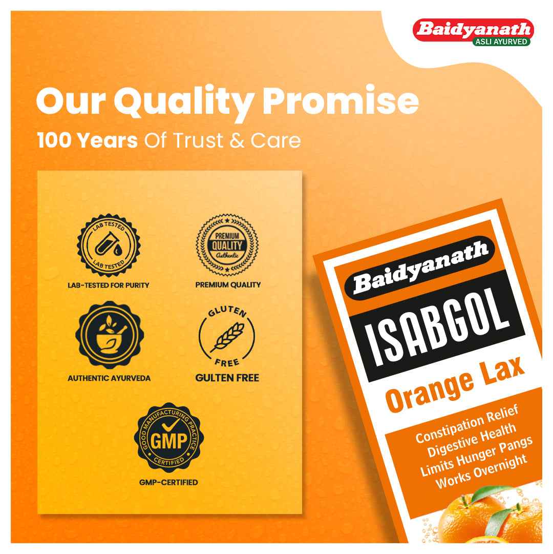 Baidyanath Isabgol Orange Lax