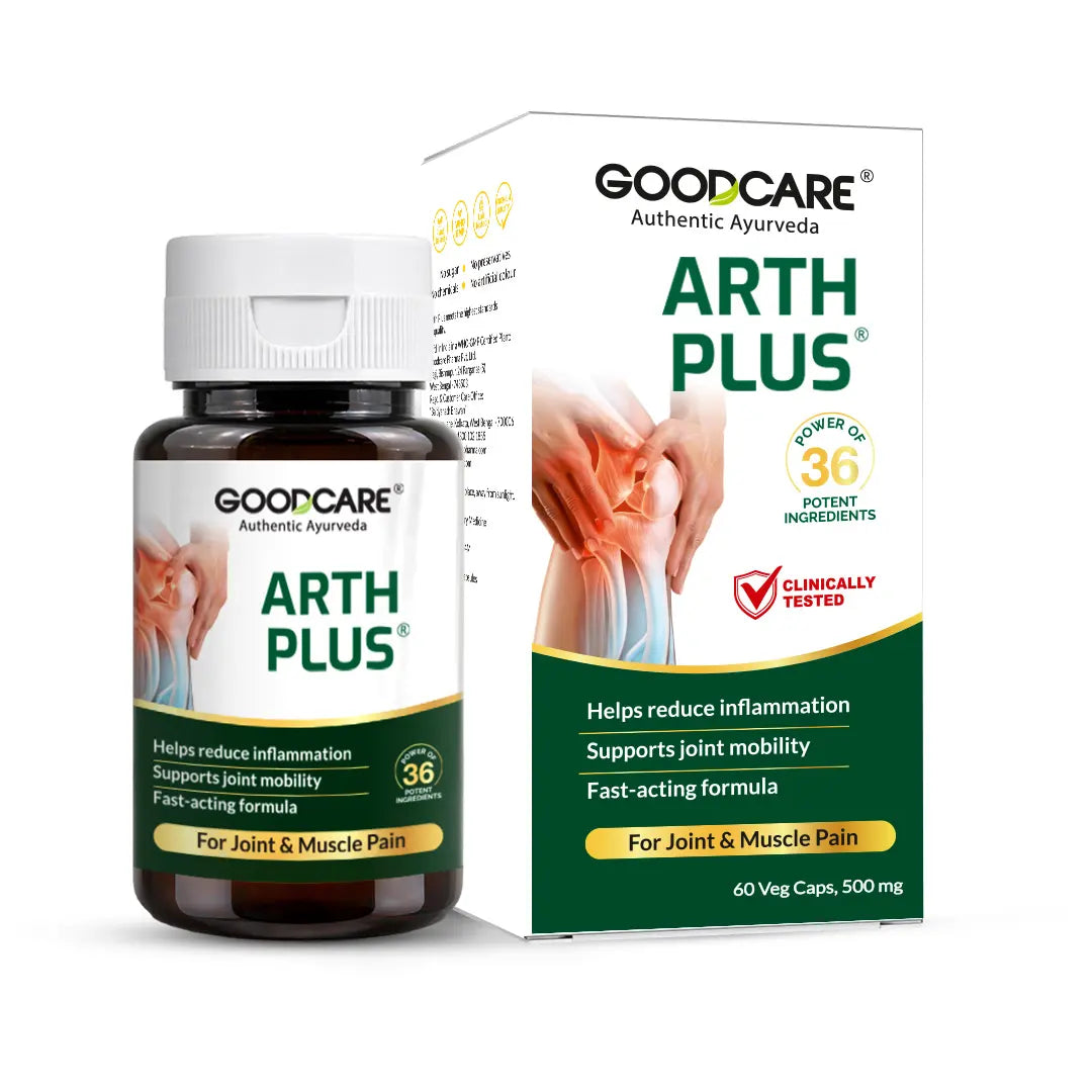 Goodcare Arth Plus – Fast-Acting Relief for Joint & Muscle Pain - 60 Capsules