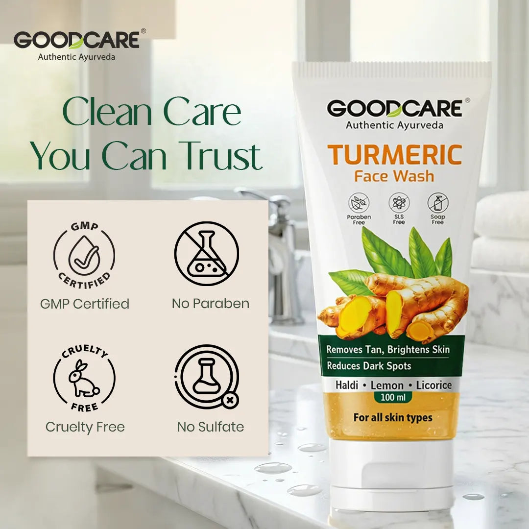 Goodcare Turmeric Facewash - 100 ML