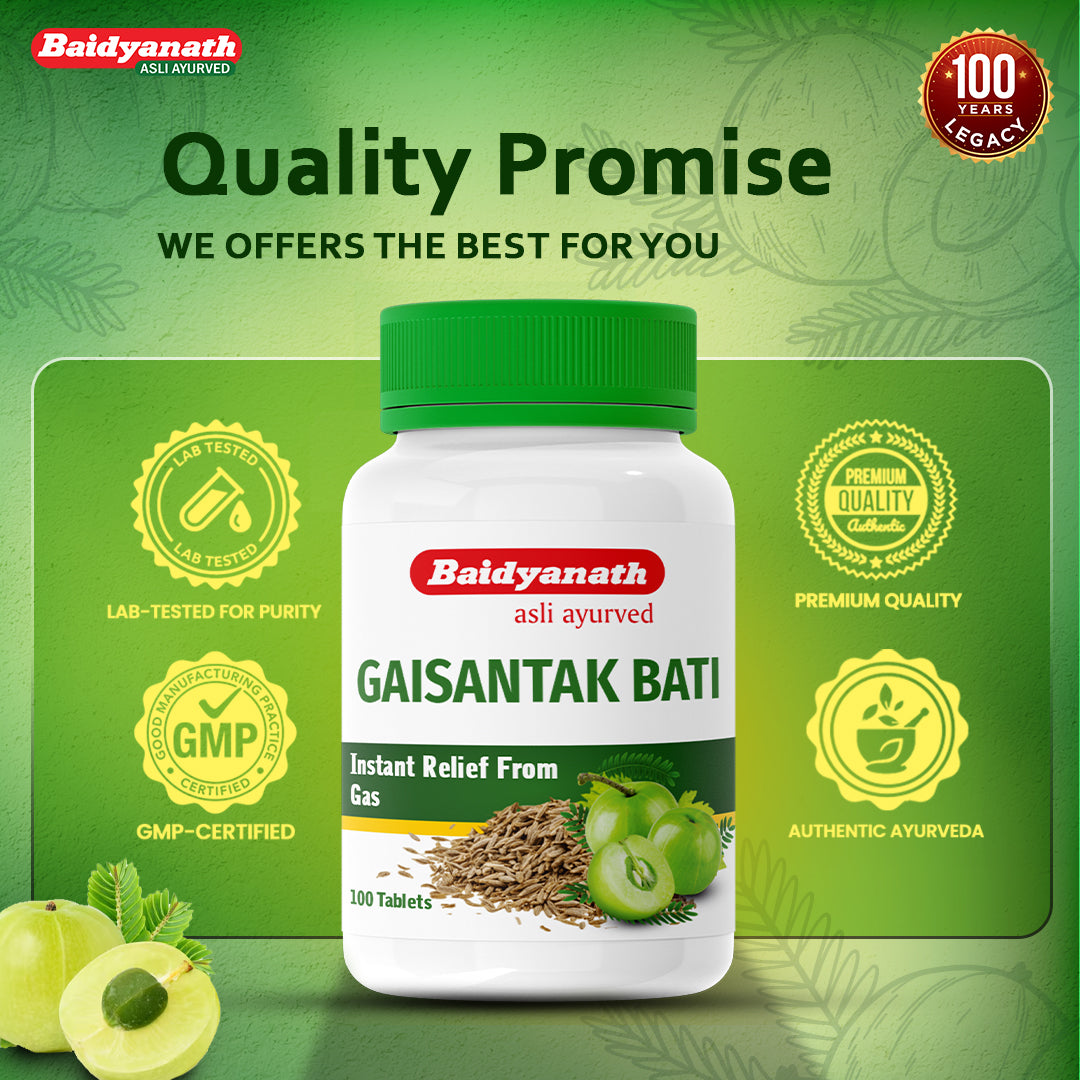 Baidyanath Gaisantak Bati 100 Tab