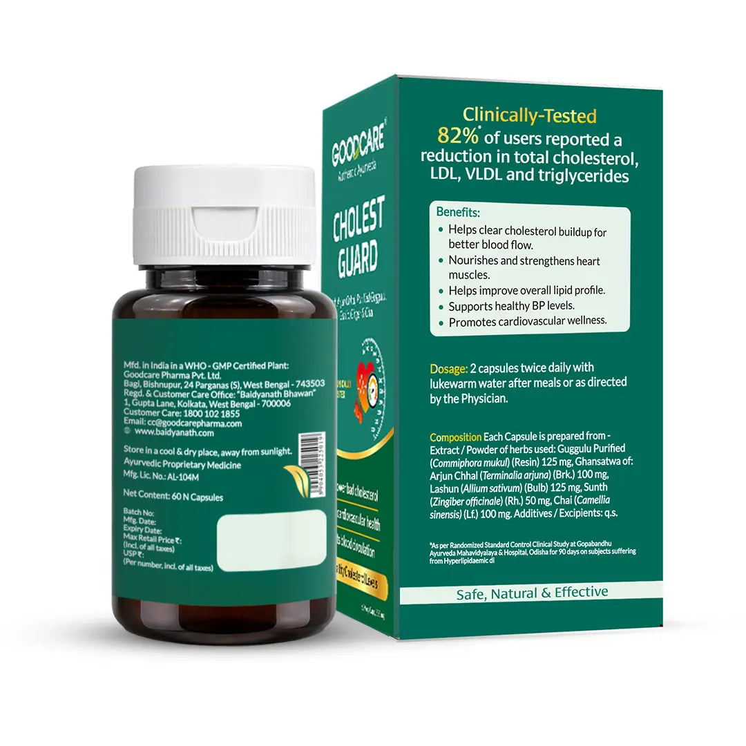 Goodcare Cholest Guard - 60 Capsules