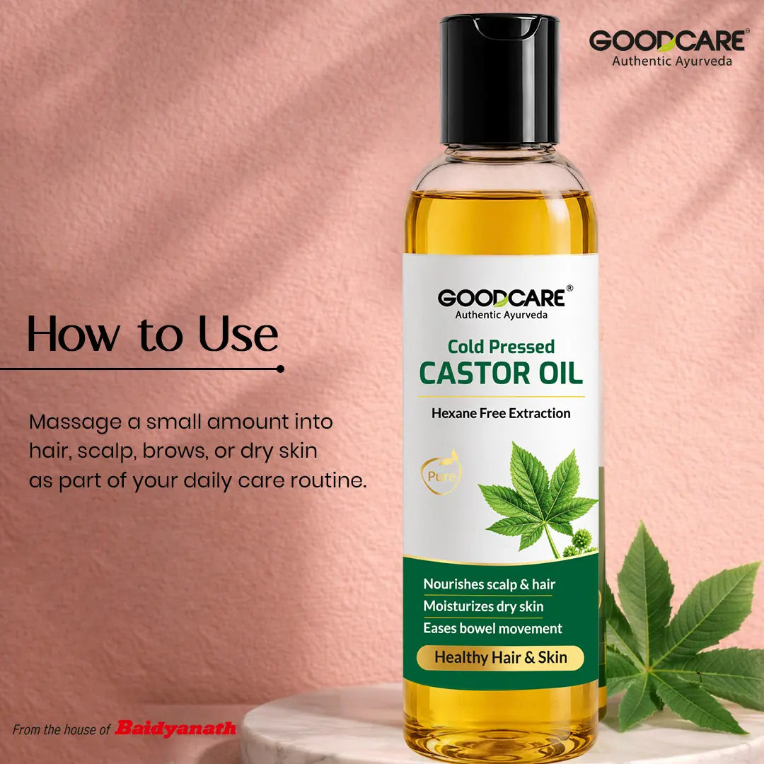 Goodcare Natural Premium Cold Pressed Castor Oil