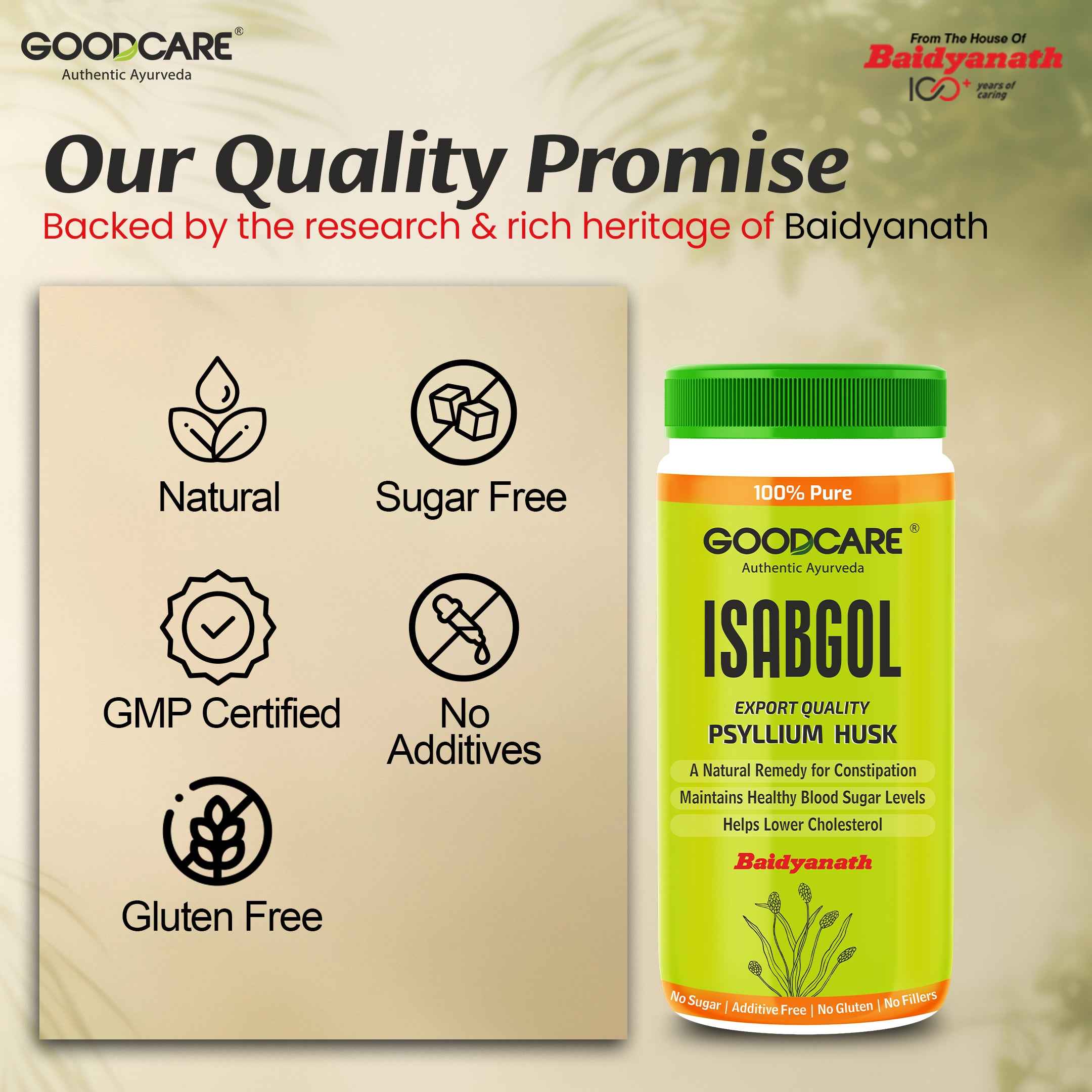 Goodcare Isabgol For Constipation and Bowel Movement