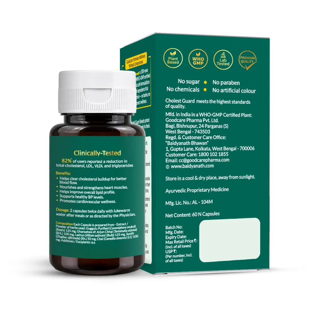 Goodcare Cholest Guard - 60 Capsules
