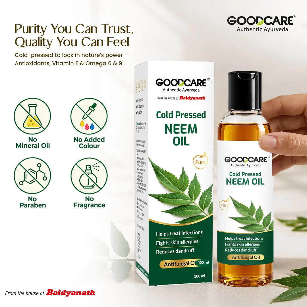 Goodcare Pure Natural Cold Pressed Neem Oil