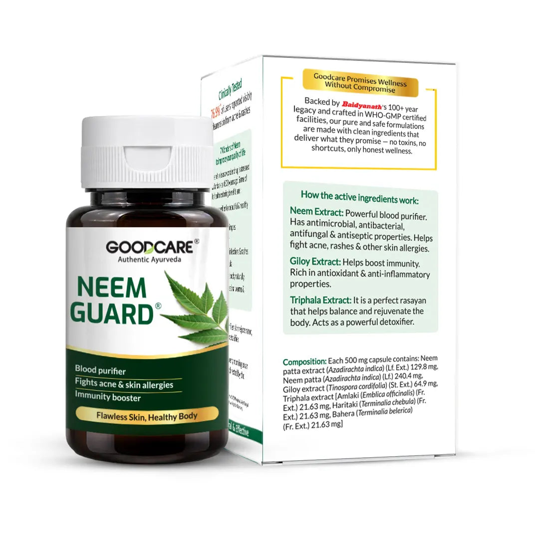 Goodcare Neem Guard 60 Capsules