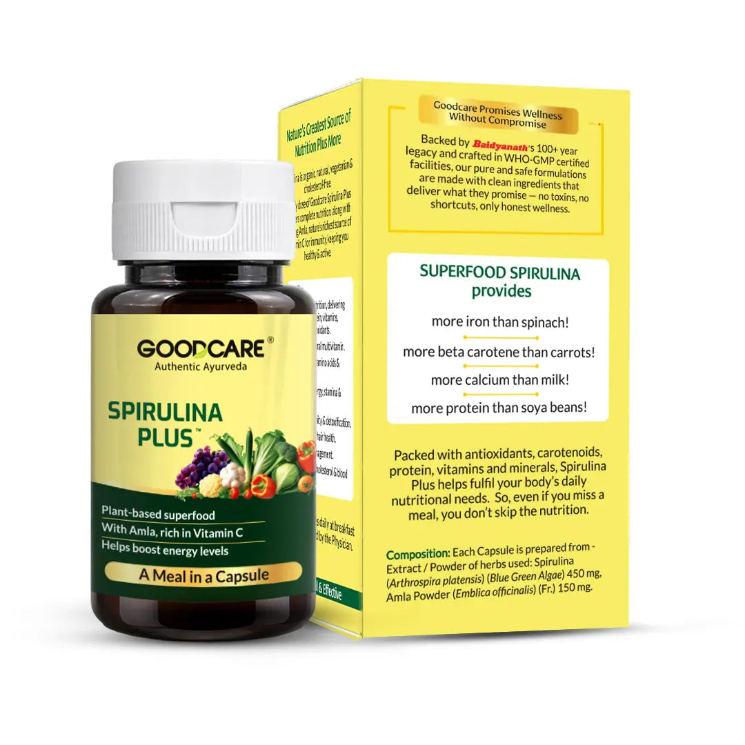 Goodcare Spirulina Plus - 60 Capsules